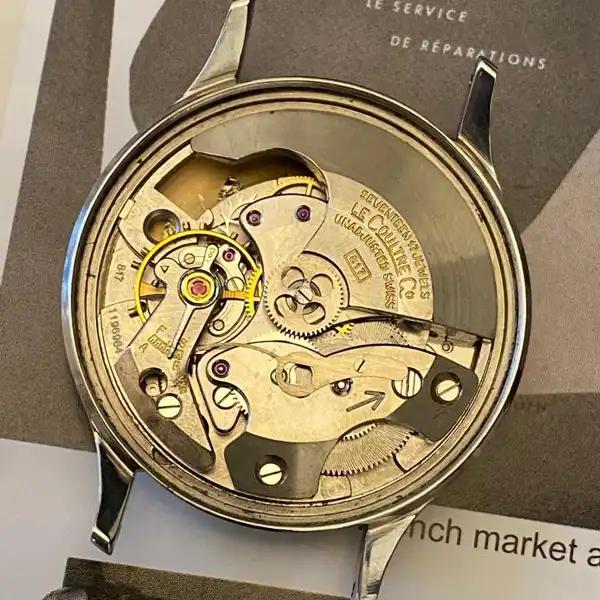 Mouvement Jaeger-LeCoultre Futurematic calibre 497 Mouvement Jaeger-LeCoultre Futurematic calibre 497